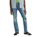 リーバイス メンズ デニムパンツ ボトムス Men's 511「 Flex Slim Fit Eco Performance Jeans Got A Fade Dx Adv