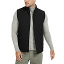 ホーク アンド カンパニー メンズ ジャケット&ブルゾン アウター Men's Diamond Quilted Vest, Created for Macy's Black(4)