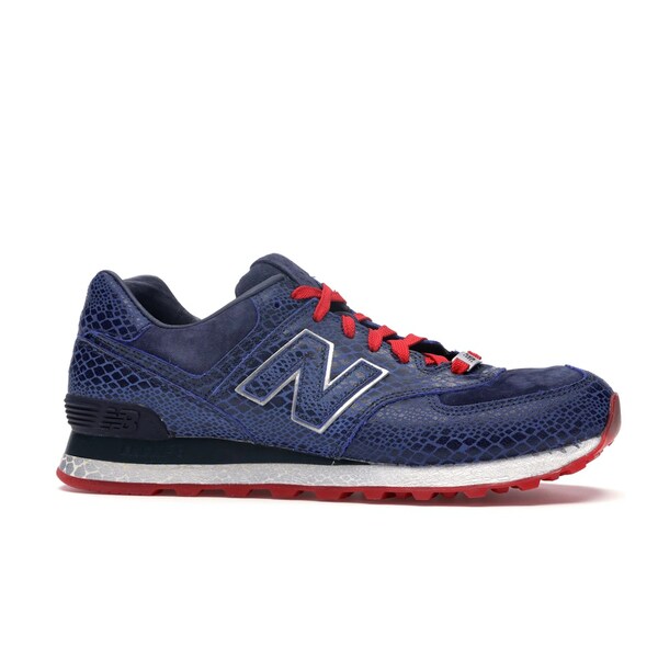 New Balance ニューバランス メンズ スニーカー 【New Balance 574 Bait Cobra Commander】 サイズ US_12(30.0cm) Navy/Silver-Red