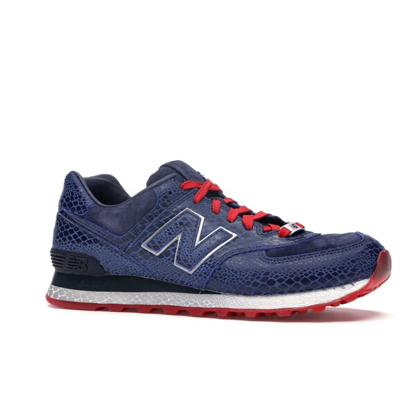 New Balance ニューバランス メンズ スニーカー 【New Balance 574 Bait Cobra Commander】 サイズ US_12(30.0cm) Navy/Silver-Red