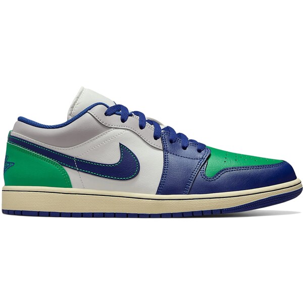 Jordan ジョーダン メンズ スニーカー 【Jordan 1 Low Rare Air】 サイズ US_12.5(30.5cm) Sail/Deep Royal Blue/Stadium Green/Neutral Grey/Muslin