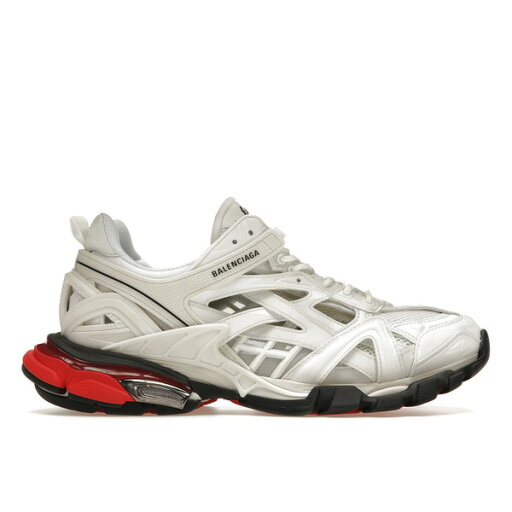 Balenciaga バレンシアガ メンズ スニーカー 【Balenciaga Track.2 White Red】 サイズ US_11(29.0cm) White/Red/Black Balenciaga バレンシアガ メンズ スニーカー 【Balenciaga Track.2 White Red】 サイズ US_11(29.0cm) White/Red/Black