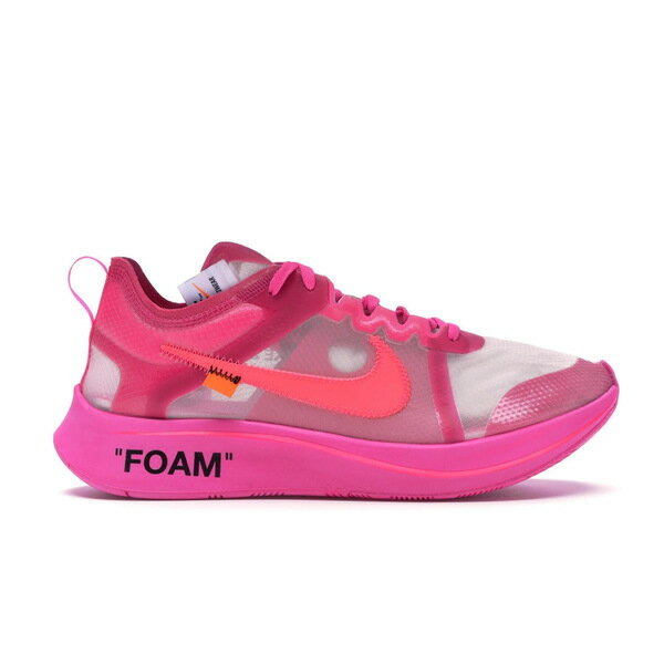 Nike ナイキ メンズ スニーカー 【Nike Zoom Fly Off-White Pink】 サイズ US_M_14 Tulip Pink/Racer P...