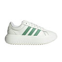 adidas アディダス レディース スニーカー 【Wmns Grand Court Platform 'White Preloved Green'】 サイズ US_9(26.0cm) White(4)