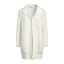 【送料無料】 ランベルト・ロザーニ レディース カーディガン アウター Cardigans White