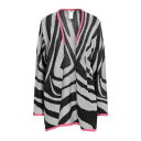 【送料無料】 ポアモア レディース カーディガン アウター Cardigans Grey