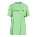 【送料無料】 ジバンシー レディース Tシャツ トップス T-shirts Green