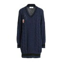 【送料無料】 ミスター&ミセス・イタリー レディース ニット&セーター アウター Sweaters Blue