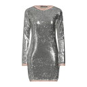 セブンティセルジオテゴン レディース ワンピース トップス Short dresses Silver