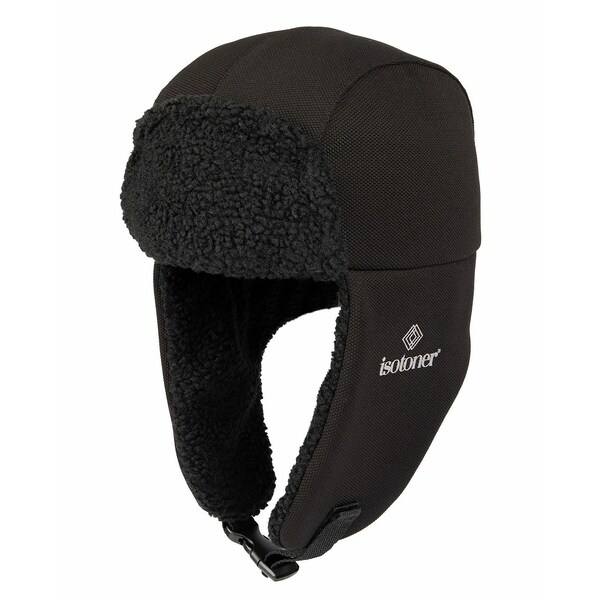 アイソトナー メンズ 帽子 アクセサリー Men's SmartDri Tech Stretch Trapper Hat Black