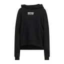 【送料無料】 モスキーノ レディース パーカー・スウェットシャツ アウター Sweatshirts Black