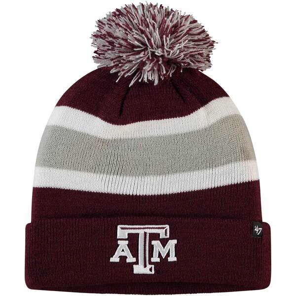 եƥ֥  ˹ ꡼ Texas A&M Aggies '47 Breakaway Cuffed Knit Hat with Pom Maroon