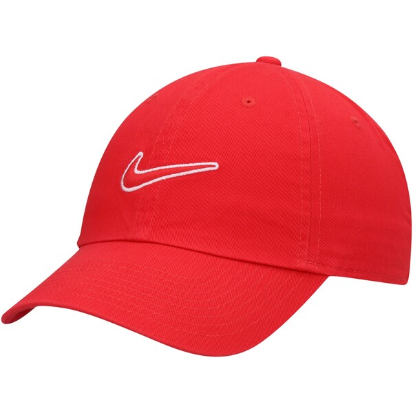 ナイキ メンズ 帽子 アクセサリー Nike Heritage86 Essential Logo Adjustable Hat Red