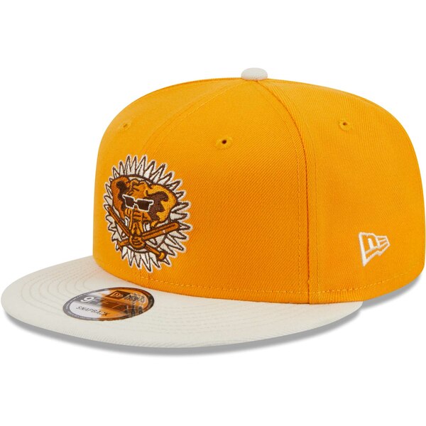 ニューエラ メンズ 帽子 アクセサリー Oakland Athletics New Era Tiramisu 9FIFTY Snapback Hat Gold