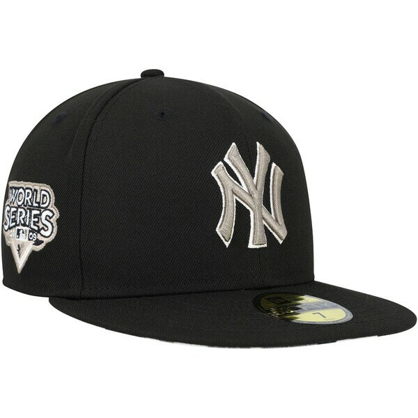 j[G Y Xq ANZT[ New York Yankees New Era Chrome Camo Undervisor 59FIFTY Fitted Hat Black