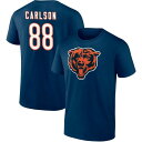 asty㤨֥եʥƥ  T ȥåץ Chicago Bears Fanatics Branded Team Authentic Personalized Name & Number TShirt NavyפβǤʤ17,480ߤˤʤޤ