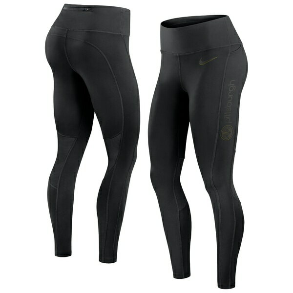 ナイキ レディース カジュアルパンツ ボトムス Pittsburgh Steelers Nike Women's Performance Leggings Black