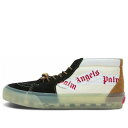 Vans バンズ メンズ スニーカー 【Vans Palm Angels x Sk8-Mid VLT LX 'Black' VN0A7TNH78C】 サイズ US_8.5(26.5cm)