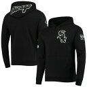 プロスタンダード メンズ パーカー スウェットシャツ アウター Chicago White Sox Pro Standard Team Logo Pullover Hoodie Black