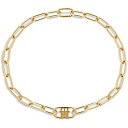 【送料無料】 トミー ヒルフィガー レディース ネックレス・チョーカー・ペンダントトップ アクセサリー Tommy Hilfiger Women's Monogram Necklace Rose Gold