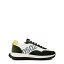 ̵ ǥ  ˥ ݡ Stamped Logo Runners Blk/Yellow