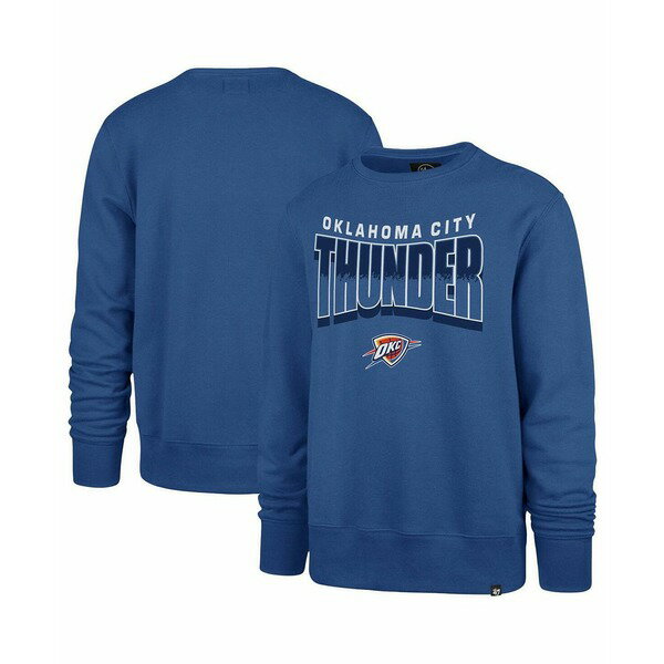 47ブランド レディース パーカー・スウェットシャツ アウター Men's and Women's Blue Oklahoma City T..