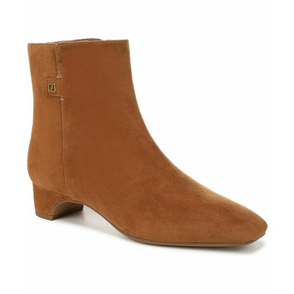 フランコサルト レディース ブーツ シューズ Women's Luella Square Toe Zip Ankle Boots Saddle Tan S..