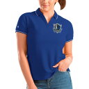 アンティグア レディース ポロシャツ トップス Dallas Mavericks Antigua Women's Affluent Polo Blue