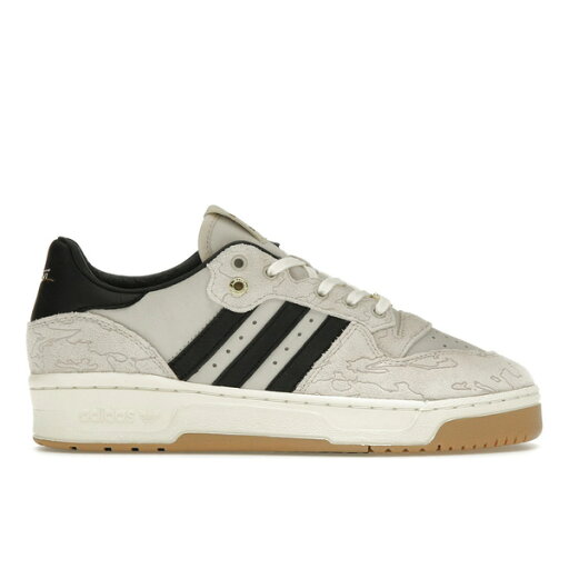 adidas アディダス メンズ スニーカー 【adidas Rivalry Low Nadeshot】 サイズ US_9.5(27.5cm) Chalk Pearl/Core Black/Off White adidas アディダス メンズ スニーカー 【adidas Rivalry Low Nadeshot】 サイズ US_9.5(27.5cm) Chalk Pearl/Core Black/Off White