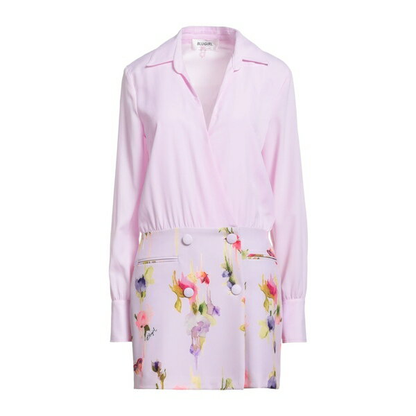 【送料無料】 ブルマリン レディース ワンピース トップス Mini dresses Purple(4)