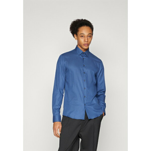 Х󥯥饤   ȥåץ TONAL STRUCTURE SLIM SHIRT - Formal shirt - delta blue