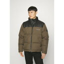 フィリングピース メンズ サンダル シューズ PUFFER JACKET - Winter jacket - scarab