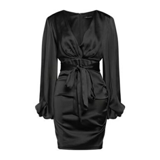 【送料無料】 アクチュアリー レディース ワンピース トップス Mini dresses Black 【送料無料】 アクチュアリー レディース ワンピース トップス Mini dresses Black