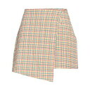 【送料無料】 エーケプ レディース スカート ボトムス Mini skirts Yellow(4)