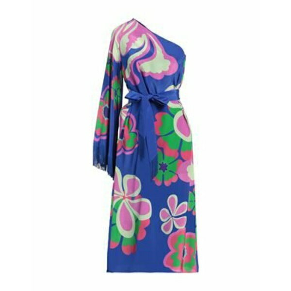 【送料無料】 ボルゴデノール レディース ワンピース トップス Midi dresses Blue