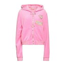 【送料無料】 バルマン レディース パーカー・スウェットシャツ アウター Sweatshirts Pink