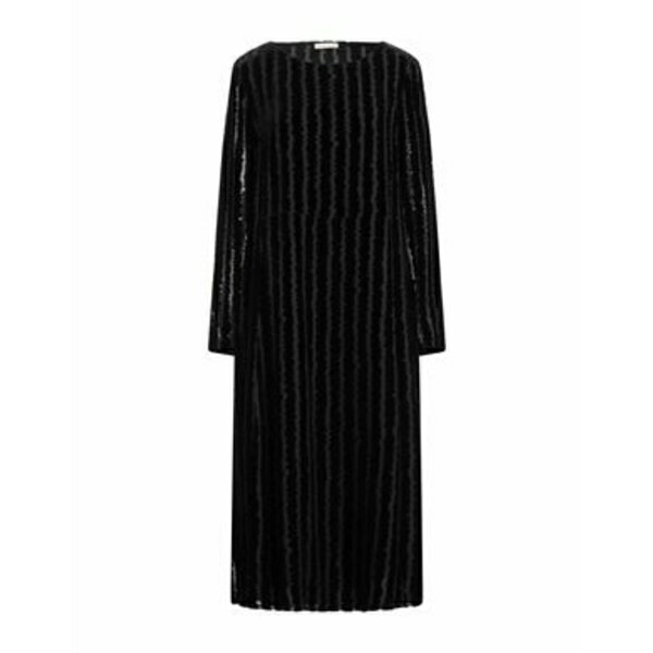【送料無料】 クリスティーナ ボンファンティ レディース ワンピース トップス Midi dresses Black