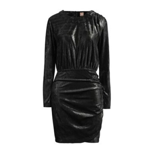 【送料無料】 ボス レディース ワンピース トップス Mini dresses Black 【送料無料】 ボス レディース ワンピース トップス Mini dresses Black