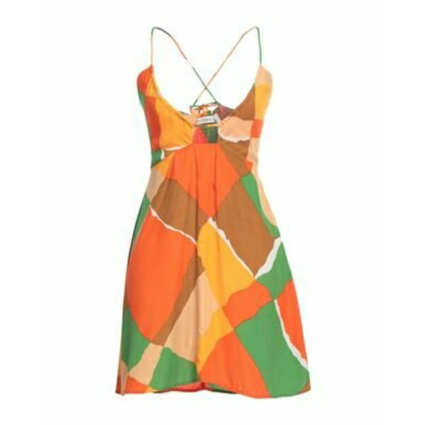 【送料無料】 フェイスフル レディース ワンピース トップス Mini dresses Orange
