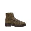 【送料無料】 ドンカルズ レディース ブーツ シューズ Ankle boots Military green