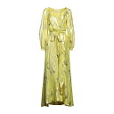 【送料無料】 テンパリーロンドン レディース ワンピース トップス Maxi dresses Acid green