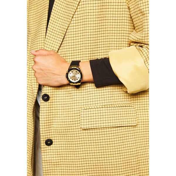 ゲス レディース 腕時計 アクセサリー LADIES SPORT - Watch - black/gold-coloured