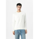 トミー ヒルフィガー メンズ ニット&セーター アウター PIMA CREW NECK - Jumper - ivory petal|詳細画像