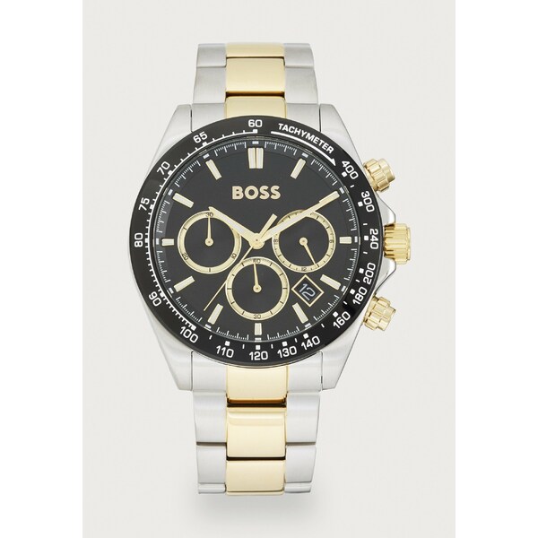 ボス メンズ 腕時計 アクセサリー HERO - Chronograph watch - silver-coloured/gold-coloured/black