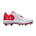 Under Armour アンダーアーマー レディース スニーカー 【Wmns Glyde 2 MT 'White Red'】 サイズ US_7(24.0cm) White(4)