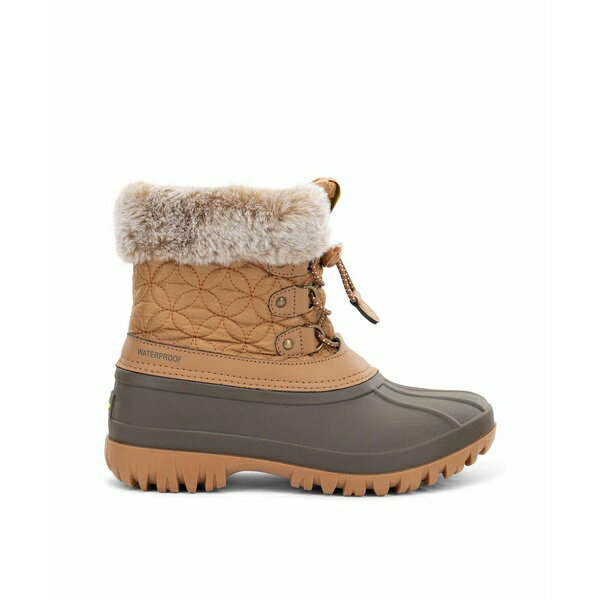 ウエスタンチーフ レディース ブーツ シューズ Womens Polar Faux Fur Ankle Cold Weather Boot Brown