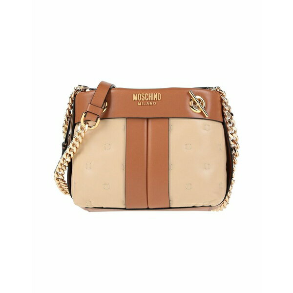 モスキーノ MOSCHINO レディース ショルダーバッグ バッグ Cross-body bags Camel