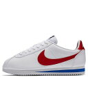 Nike ナイキ レディース スニーカー 【Nike Classic Cortez Leather 'White Red'】 サイズ US_6.5(23.5cm)(4)