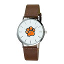 W[fB Y rv ANZT[ Rochester Institute of Technology Tigers Plexus Leather Watch -