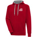 アンティグア メンズ パーカー・スウェットシャツ アウター Jacksonville State Gamecocks Antigua Victory Digital Thermal Pullover Hoodie -